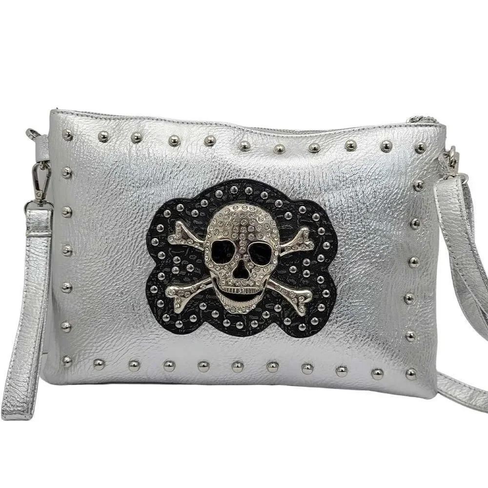 3D Rhinestone Mini Handbag 